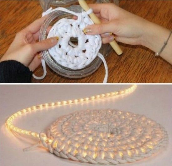 Чудесный светящийся коврик