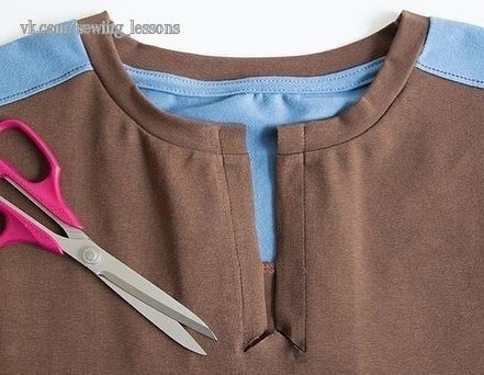 Застежка поло для обычной футболки