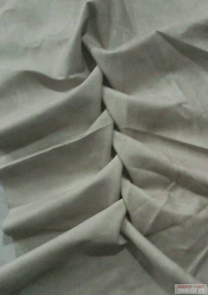 Драпировка на рукаве