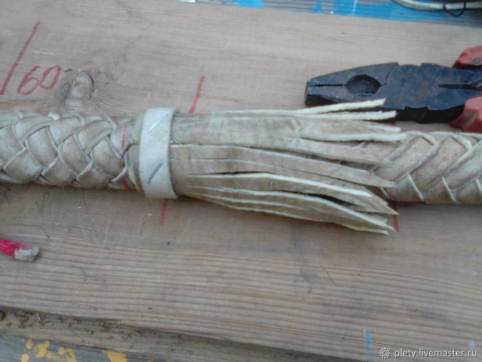 Плетение кнута-нагайки: подробный мастер-класс