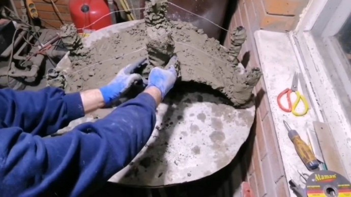 ​Декоративный мост из ящика