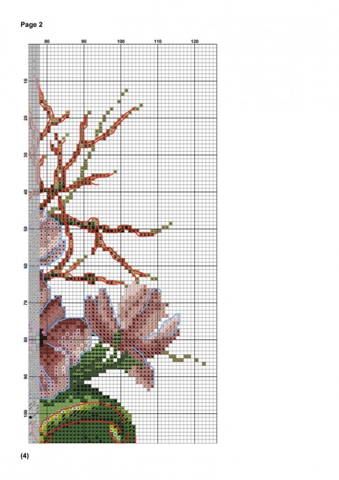 ​Вышиваем натюрморт с апельсином
