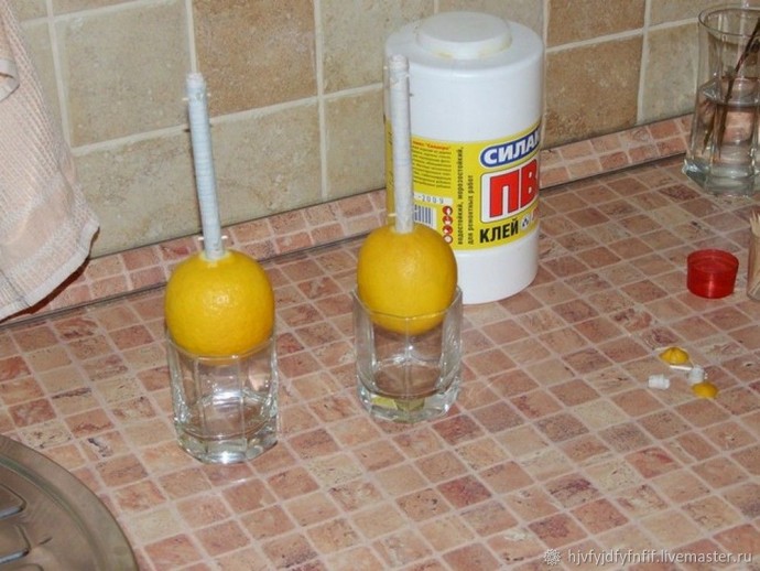 Маракасы из папье-маше