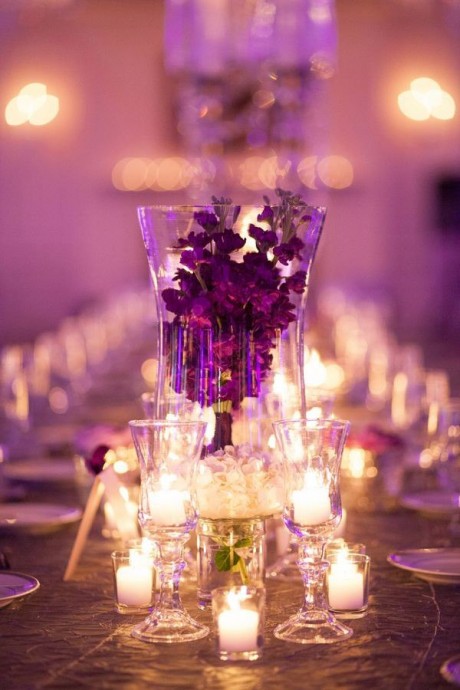 Идеи оформления праздника свечами