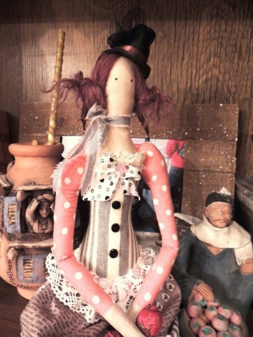 ​Интерьерная кукла Тильда