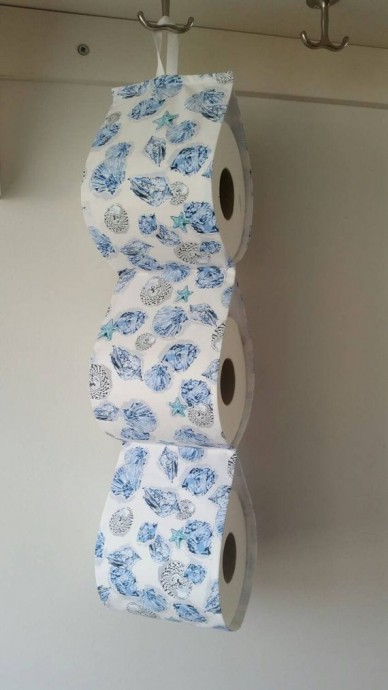 Новые способы хранения туалетной бумаги