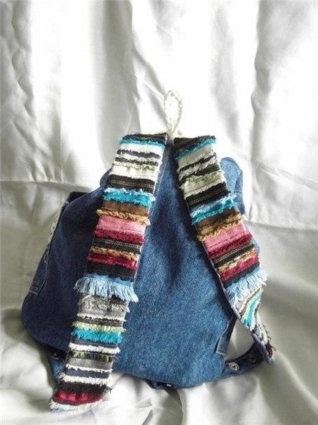 Шьем джинсовый рюкзак