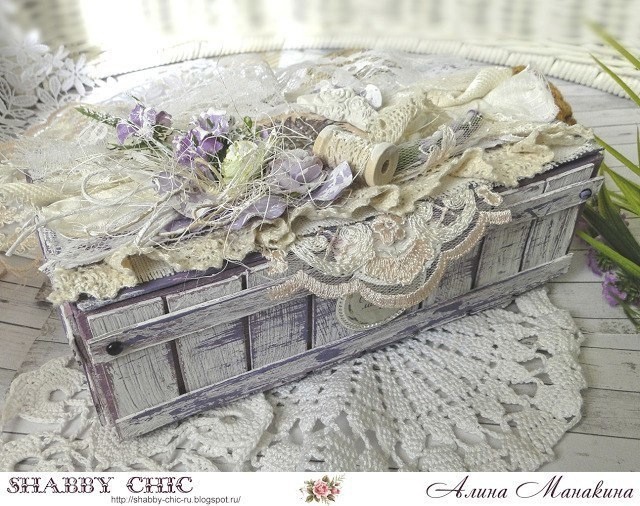 Коробочка в стиле прованс