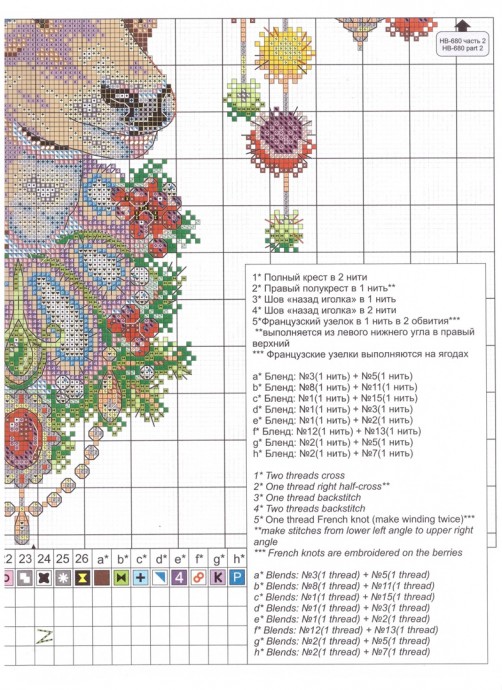 ​Вышиваем прекрасного оленя