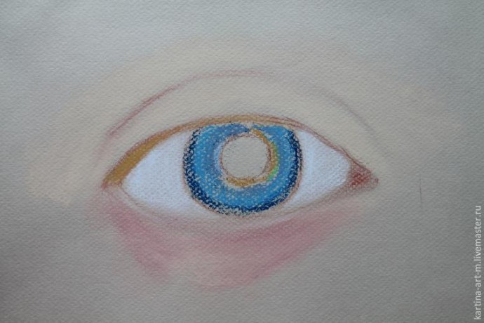 Глаз пастелью: пошаговый урок