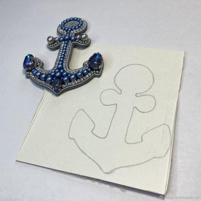 Брошь "Якорь" Брошь "Якорь"