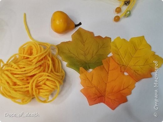 Украшение осени: мастер-класс