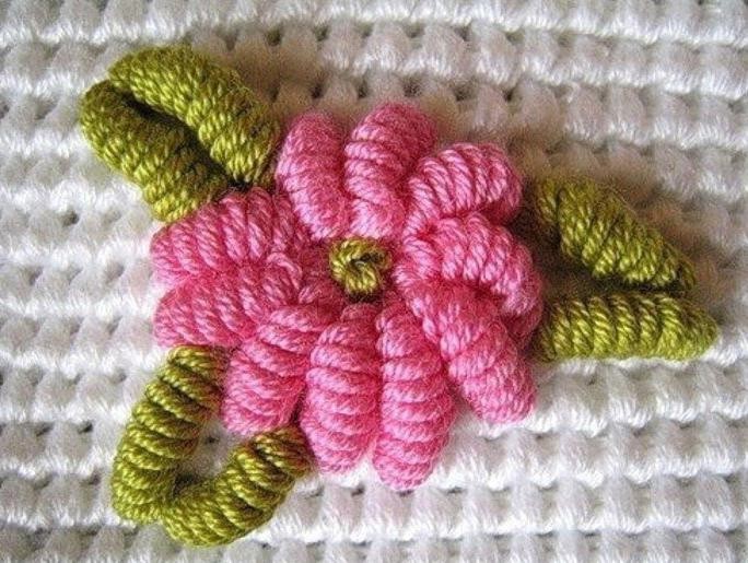 Вышиваем на связанных своими руками вещах Вышиваем на связанных своими руками вещах