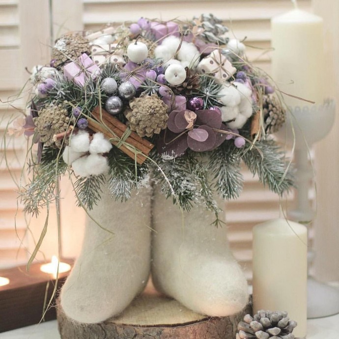 Старый Новый год в валенках