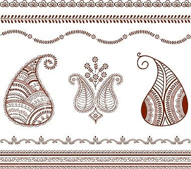 Орнаменты для точечной росписи