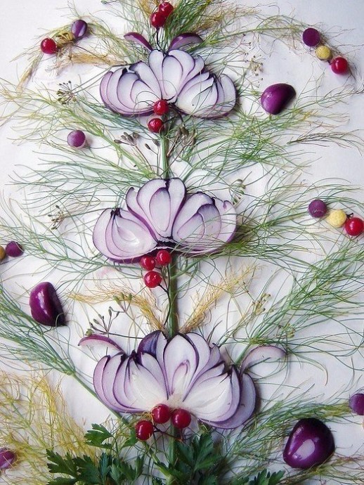 ​Идеи луковой живописи