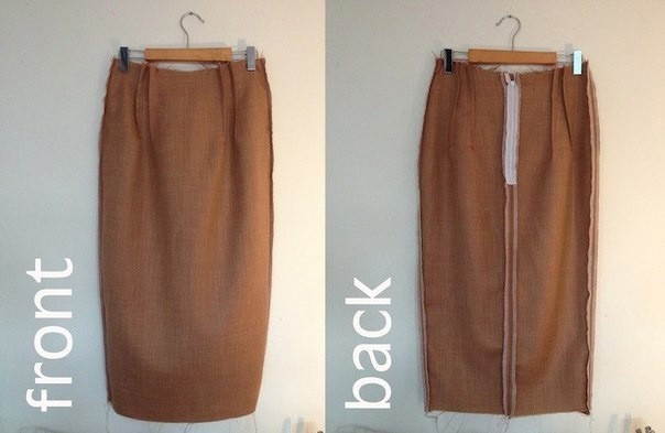 ​Моделирование юбки с двумя вытачками