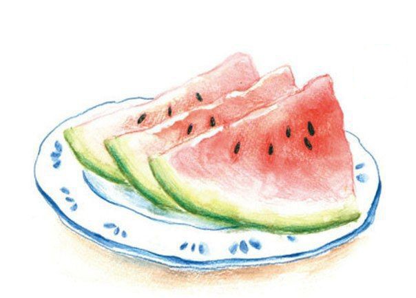 ​Рисуем арбуз