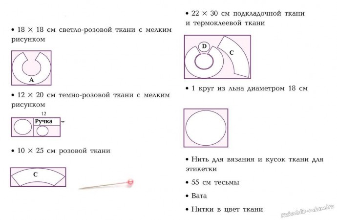 Чашка для булавок