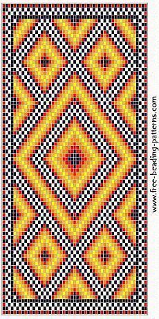 Этнические мотивы в плетении бисером