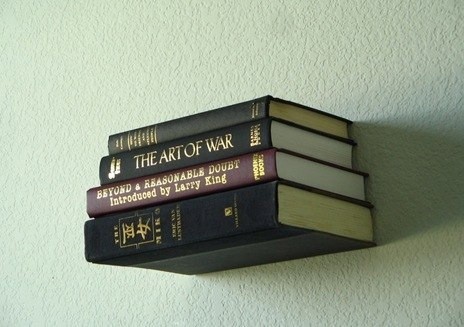 Книжная полка из книги