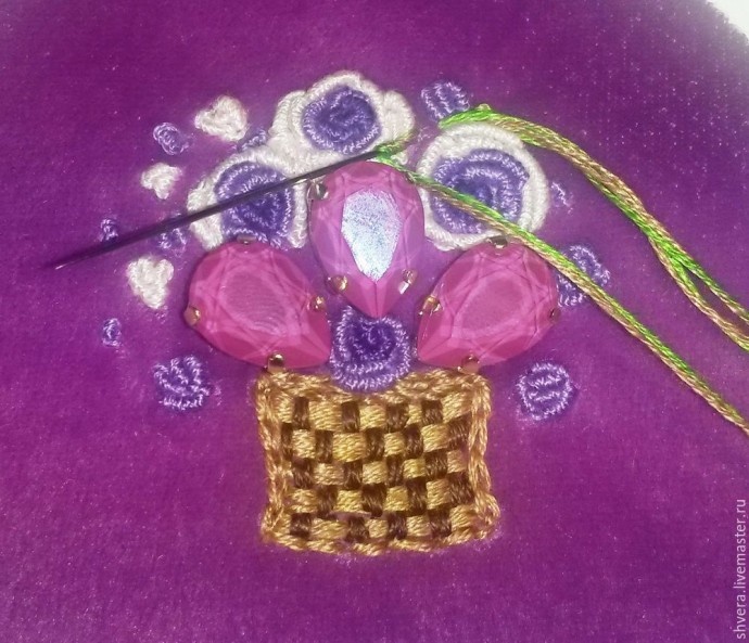 Кошелек в винтажном стиле