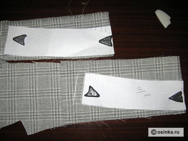 Обработка верхнего среза юбки обтачкой: мастер-класс