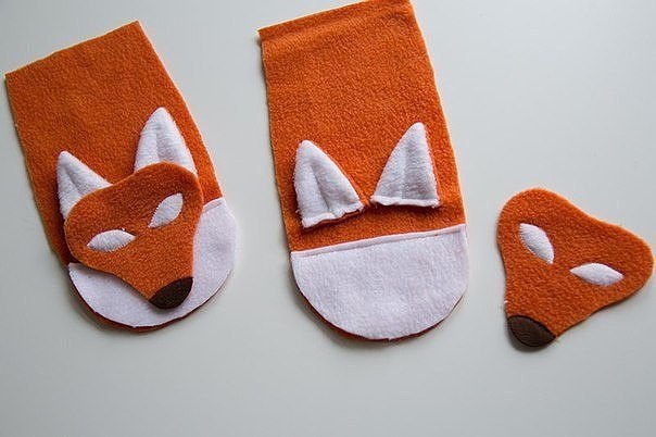 Прихватки-лисички