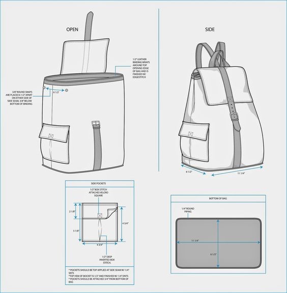 Рюкзачки из джинсов
