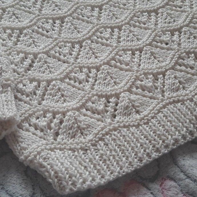 Узор спицами "Танец эльфов"