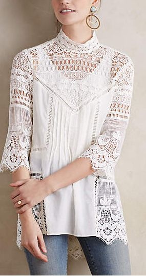 Интересные блузы: идеи для вдохновения