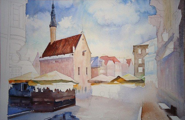 ​Грустные осенние улицы