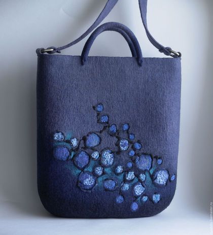 Вдохновляющие идеи сумок с живописью шерстью