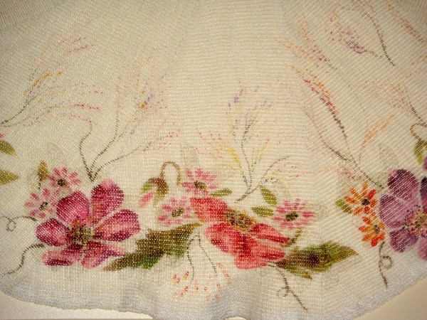 Роспись по трикотажу в трафаретной технике