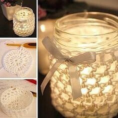 Подсвечники, сделанные любящими женскими руками