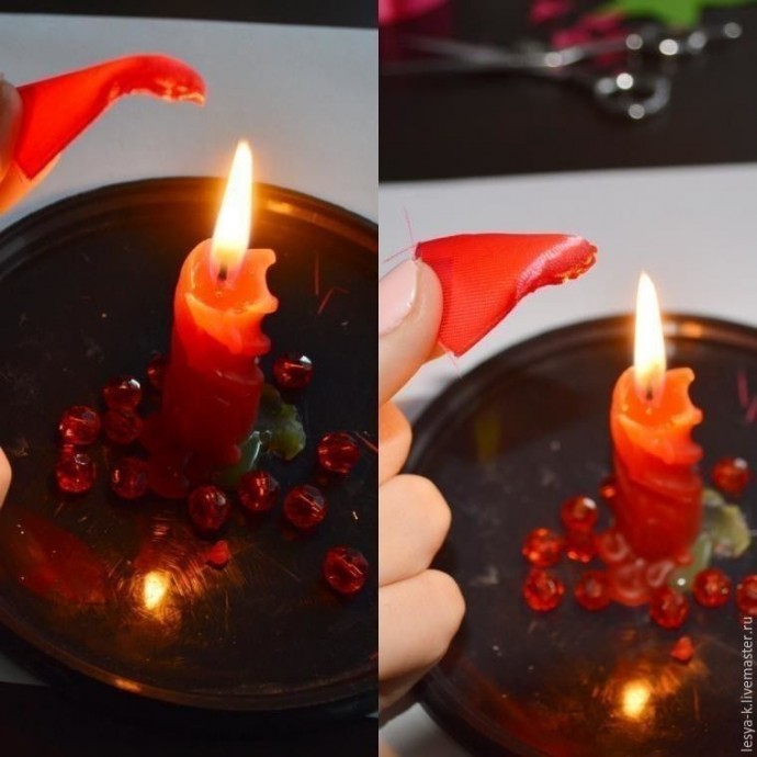 Мастер-класс по пионам из лент