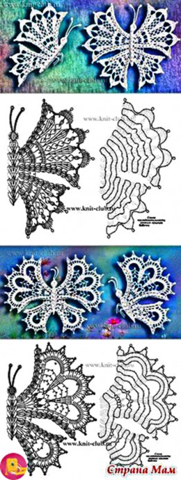 Мотивы ирландского кружева