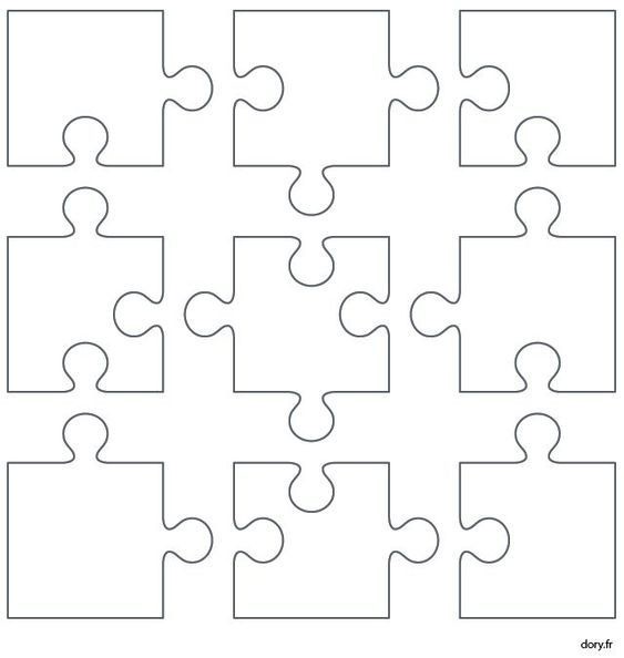 ​Подушки в виде пазлов