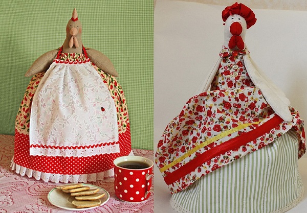 Интересные идеи грелок на чайники