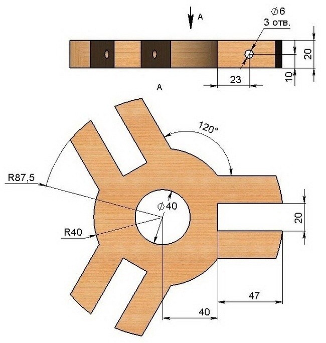 Подставка для новогодней елки своими руками из дерева