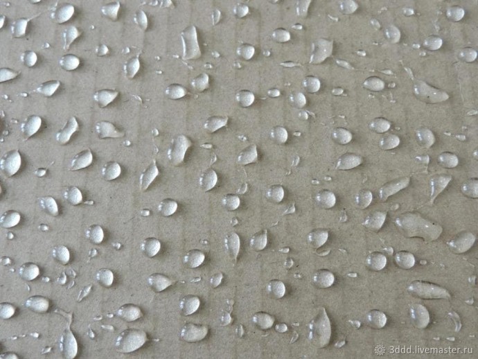 Застывший дождь