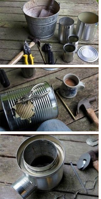 Мини-жаровня для посиделок на даче