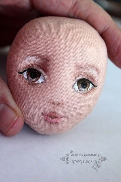 Создаем лицо текстильной кукле своими руками: мастер-класс