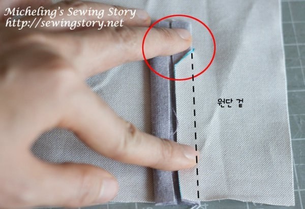 ​Технология обработки разреза в рукаве рубашки