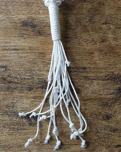 Кашпо в технике макраме