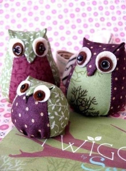 Подушки-совы