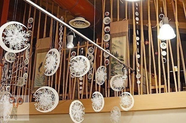 ​Снежинки для украшения интерьера