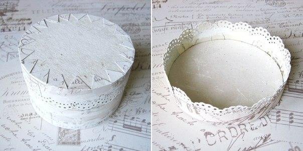Шкатулка из бобины от скотча