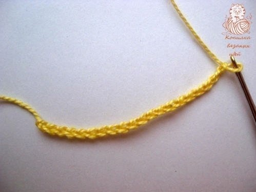 Спиральки, связанные крючком