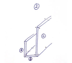 Подставка на подлокотник дивана своими руками
